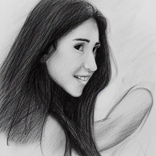 Image similar to milt kahl pencil sketch of angie varona