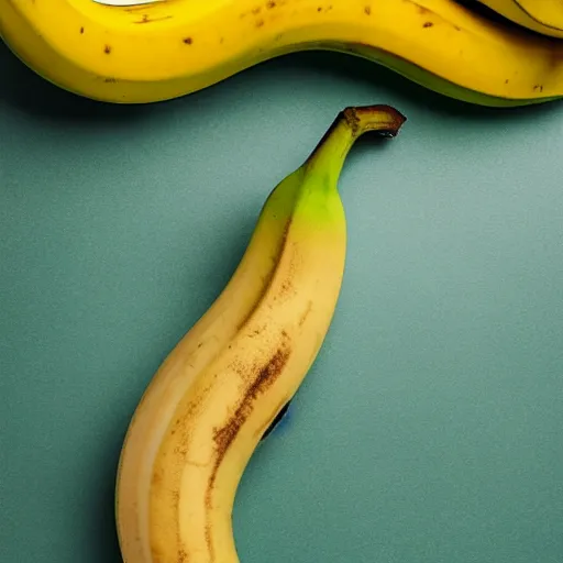 Image similar to A banana made of gold.