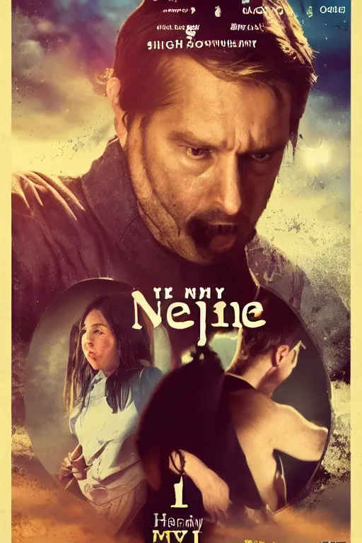 Prompt: Movie poster for NENEREY 1, high quality poster, award winning