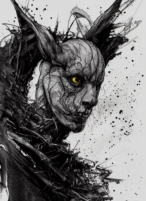 Image similar to portrait, Donnie Darko, watercolor, dramatic lighting, cinematic, establishing shot, extremely high detail, foto realistic, cinematic lighting, pen and ink, intricate line drawings, by Yoshitaka Amano, Ruan Jia, Kentaro Miura, Artgerm, post processed, concept art, artstation, matte painting, style by eddie mendoza, raphael lacoste, alex ross