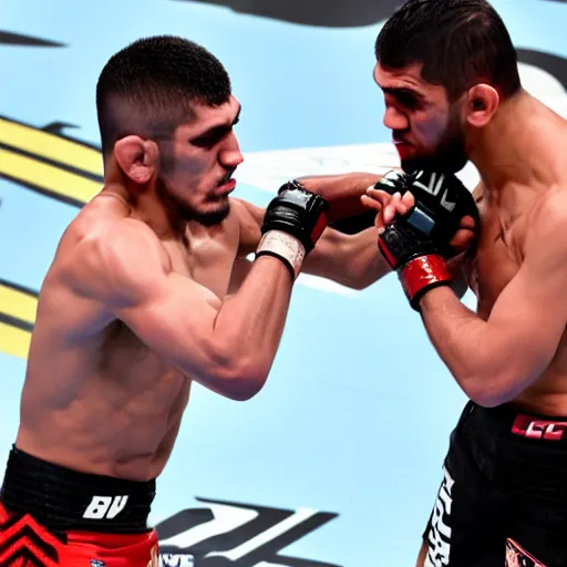 Prompt: tony ferguson vs khabib nurmagomedov