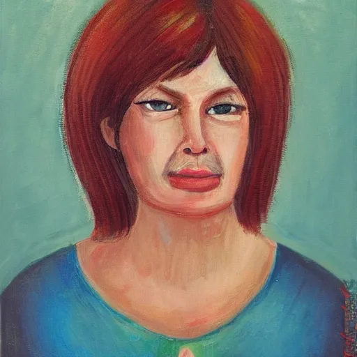 Prompt: a portrait of a character by iryna kuznetsova