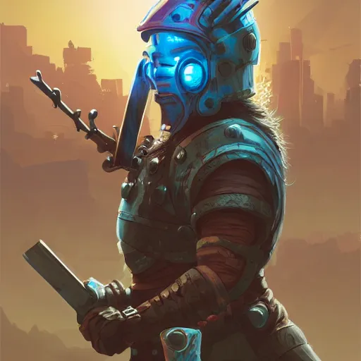 Image similar to cyberpunk viking helmet mask warrior goddess robot ninja fantasy, art gta 5 cover, official fanart behance hd artstation by jesper ejsing, by rhads, makoto shinkai and lois van baarle, ilya kuvshinov, ossdraws