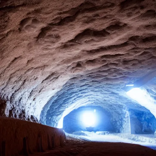 Image similar to underground salt mine