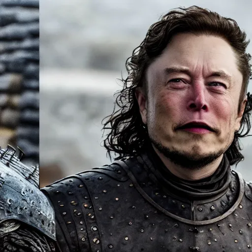 Prompt: Game of Thrones starring Elon Musk, 4k, cinematic,