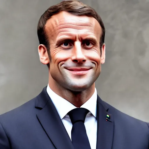 Prompt: Emmanuel Macron dressed as Dwayne Johnson 50mm photography, high quality, 4K