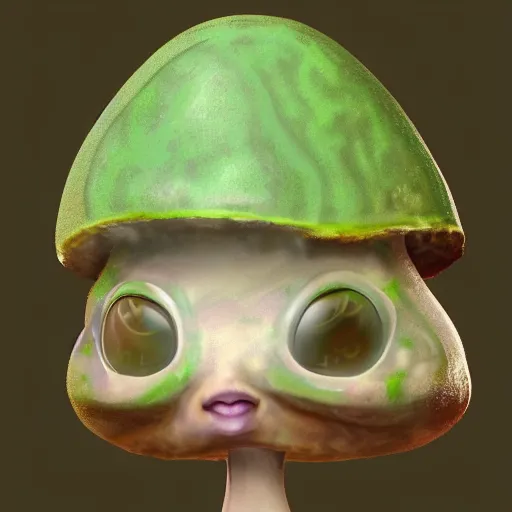 Image similar to mushroom alien female