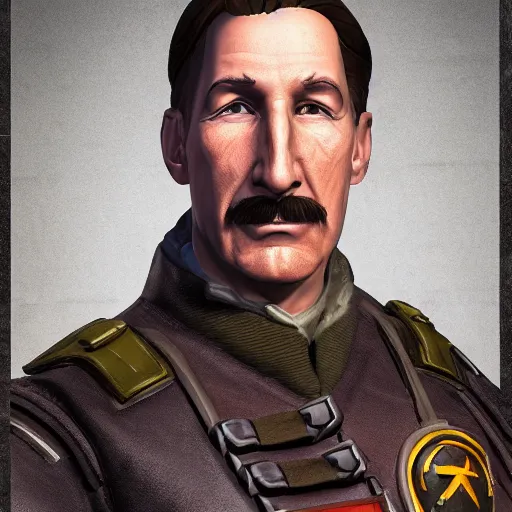 Image similar to Viktor Reznov portrait