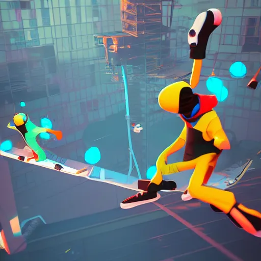 Prompt: lethal league 3d render, highly detailed, volumetric light, artstation, cgsociety, 8k