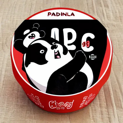 Image similar to panda ice cream