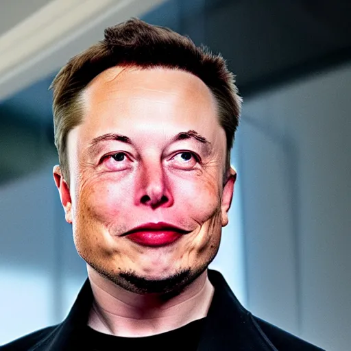 Prompt: elon musk before he had money to fix his male pattern baldness, cinematic 8 k, depth of field.