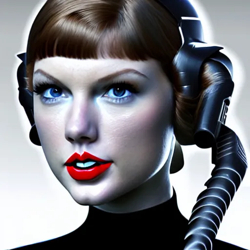 Image similar to Portrait of Taylor Swift as Princess Leia in Star Wars, professional digital painting, smooth, sharp focus, Unreal Engine 5, 8K