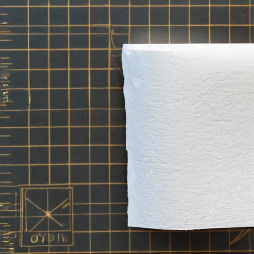 Image similar to anthropomorphic paper towel