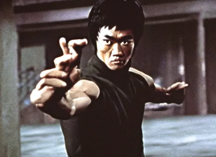 Image similar to a film still of doctor bruce lee in harry potter