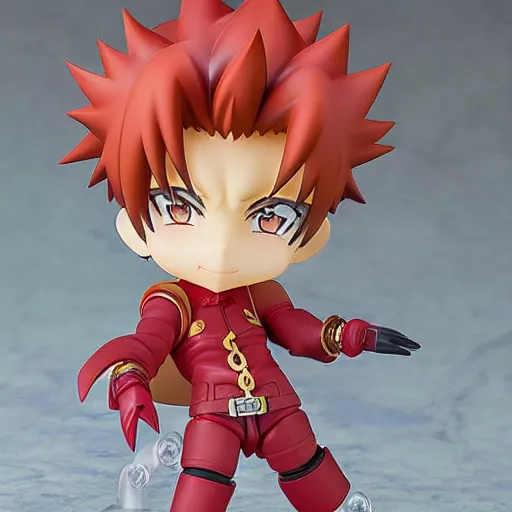 Image similar to vash the stampede, anime figure, nendoroid, studio photograph