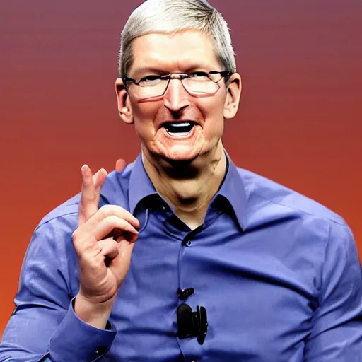 Image similar to tim cook