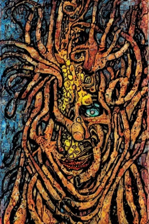 Image similar to tinnitus, by clive barker