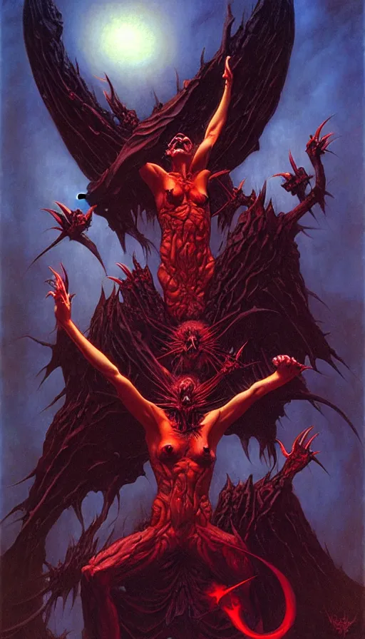 Image similar to rage, by gerald brom,