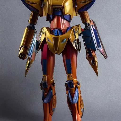 Image similar to futuristic nymphaea themed mecha waterlily upper body, sepals forming helmet, highly detailed, nymphaea, 8 k hd resolution, barbatos gundam with beautiful floral inlay, bandai box art, star wars, makoto kobayashi, frank gehry, raymond swanland