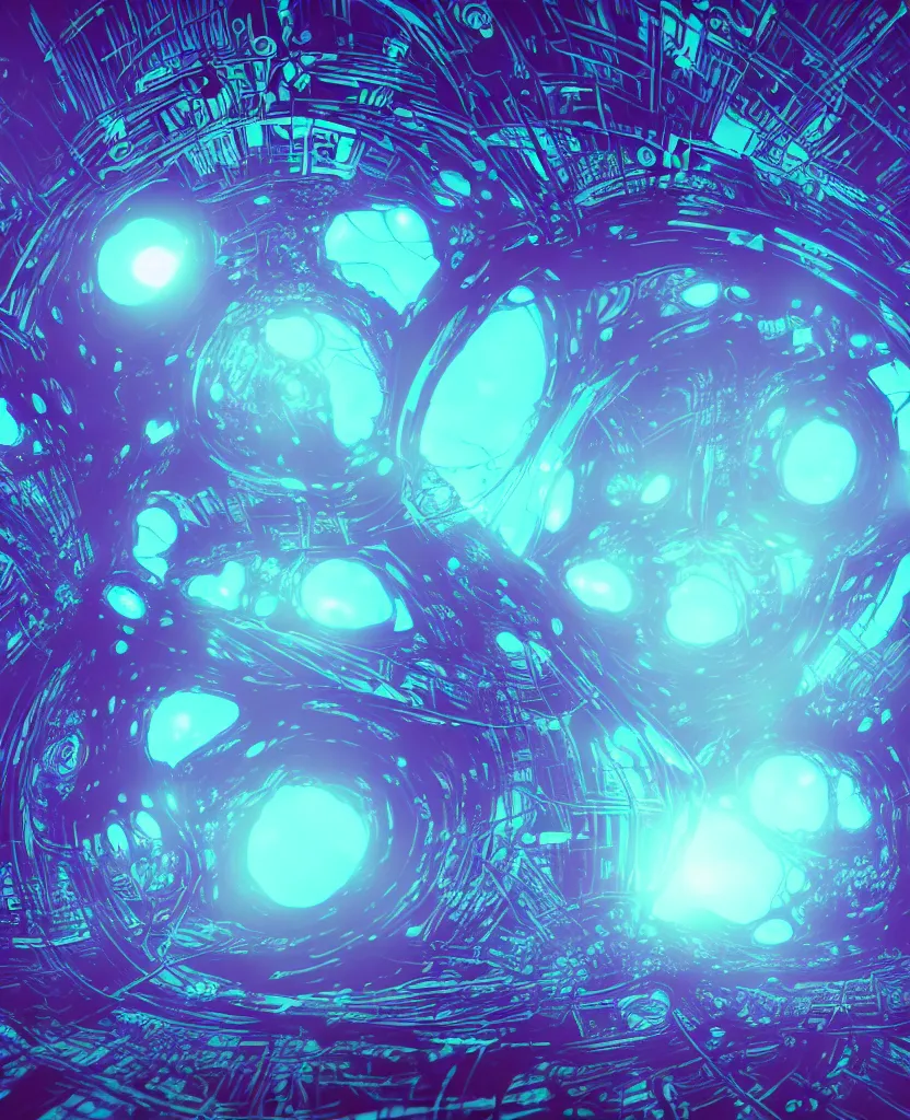 Image similar to trapped in my conscious, utopian galaxy, plasma, inrecately detailed, sky falling, look me inside of my eyes, transparent thermal being, thermal, bioluminiscent creatures, intricate artwork by beeple. octane render, trending on artstation, greg rutkowski very coherent symmetrical artwork. cinematic, hyper realism, high detail, octane render, 8 k