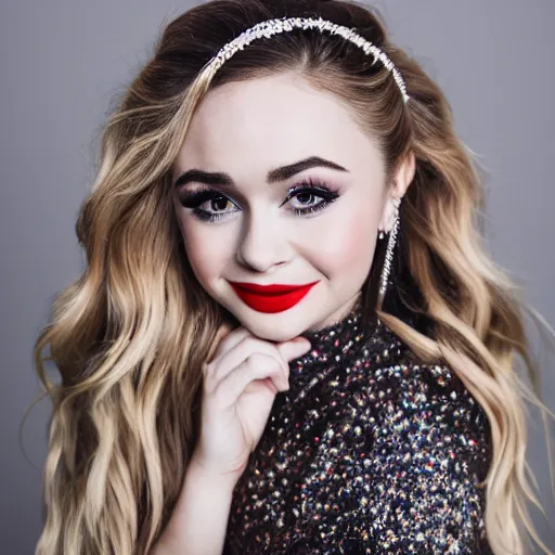 Prompt: professional portrait photography of sabrina carpenter in an opera in 2 0 2 1