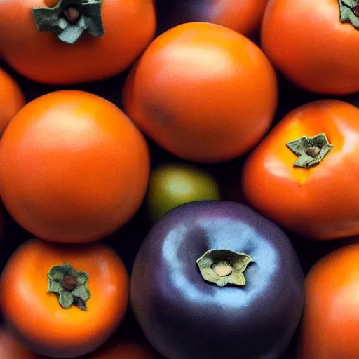 Prompt: persimmons , highly realistic, hyper-real, 4k, Octane render