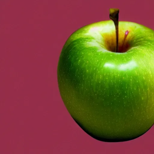 Prompt: Magic eye picture of an apple