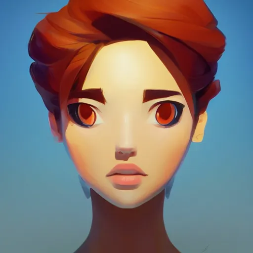 Image similar to face icon stylized minimalist nintendo, loftis, cory behance hd by jesper ejsing, by rhads, makoto shinkai and lois van baarle, ilya kuvshinov, rossdraws global illumination