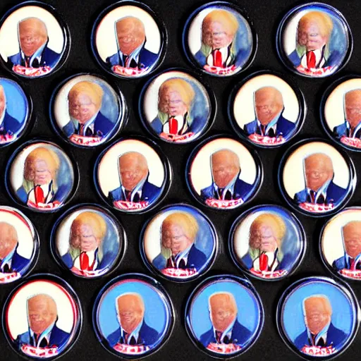 Image similar to joe biden pin set