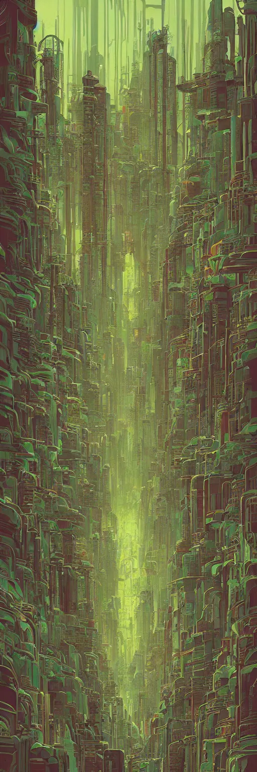 Prompt: “The Great Redwood Forest Metropolis by Kilian Eng”