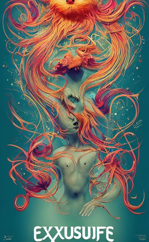 Prompt: exquisite creature poster art, fun, vibrant, smooth, elegant, by weta studio and james jean, 8 k, denoised
