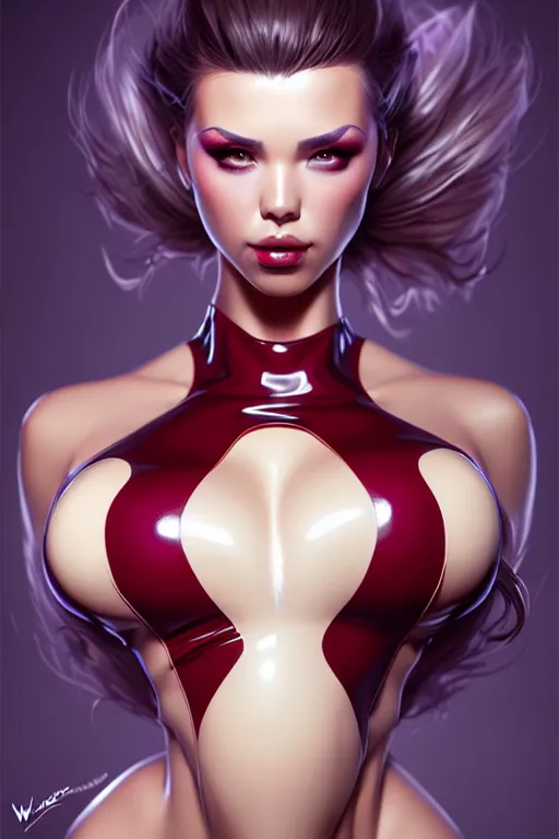 Prompt: Latex by Artgerm and WLOP