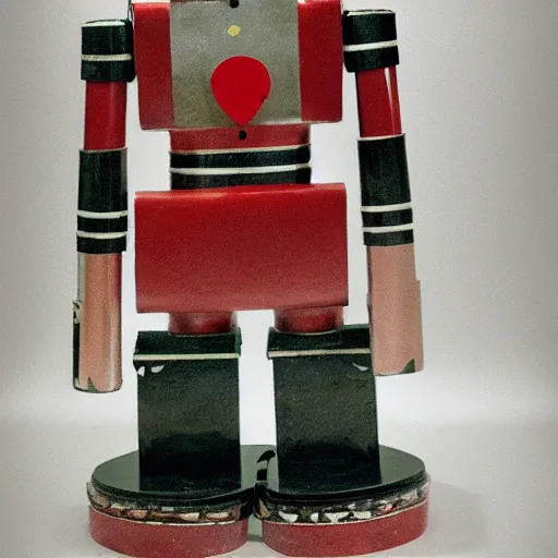 Image similar to giant nutcracker robot