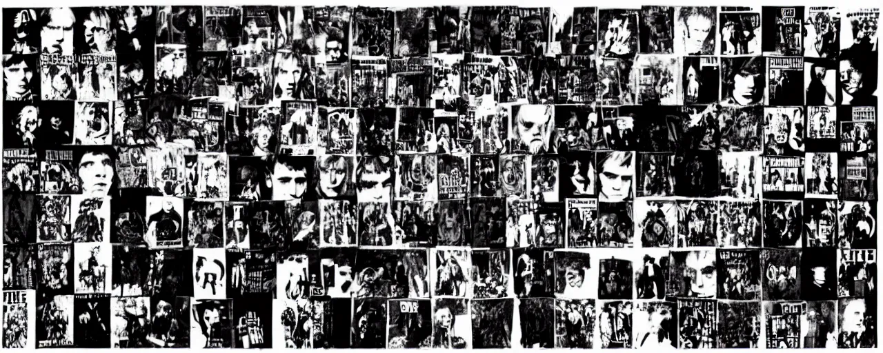 Prompt: a photomontage by Gee Vaucher, Crass records, punk, zine, black and white, collage, Highly Detailed
