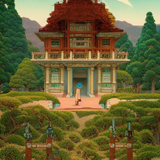 Prompt: a portal to terraria. detailed. rule of thirds. intricate. sharp focus. wide angle. unreal engine 8 k. painting by wes anderson and hasui kawase and scott listfield maxfield parrish. wlop. greg rutkowski.