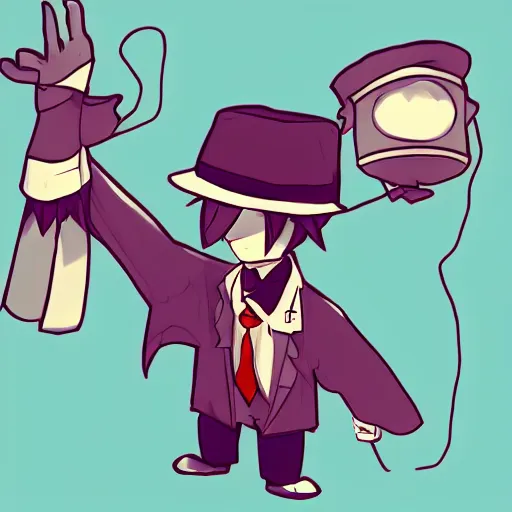 Image similar to niko oneshot as a president, digital art #OneshotGame