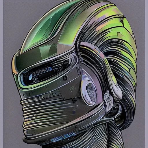 Prompt: coloured pencil of an alien scifi tech hardsurface shape form exploration, big medium small, artstation, colored marker, paper collage, syd mead, hr giger, concept art