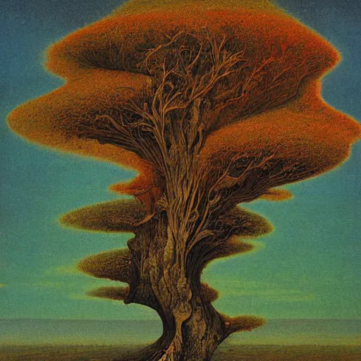 Image similar to 1 9 7 0's hovering psychedlic country height retriever liquor cedar tree copper, by benoit b. mandelbrot and beksinski and albrecht durer, smooth, detailed painting, abstract