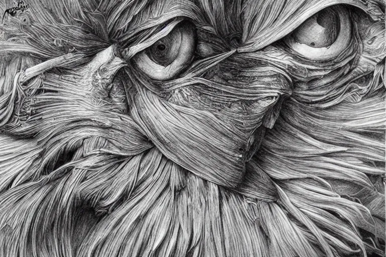 Prompt: “ a extremely detailed stunning drawings by allen william ”