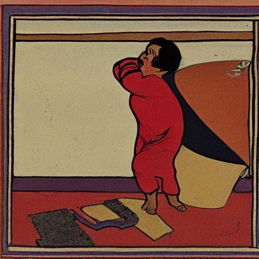 Image similar to an ethnographic object in the style of hugo simberg, object, artifact, 1 8 9 6