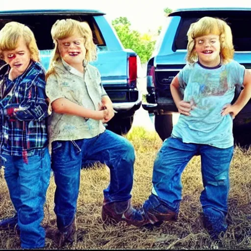 Image similar to hillbilly redneck twins