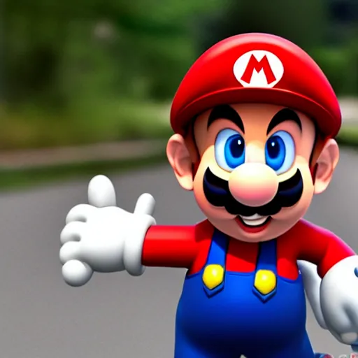 Image similar to Mark Zuckerberg as Super Mario, highly detailed, high quality, HD, 4k, 8k, Canon 300mm, professional photographer, 40mp, lifelike, top-rated, award winning, realistic, sharp, no blur, edited, corrected, trending