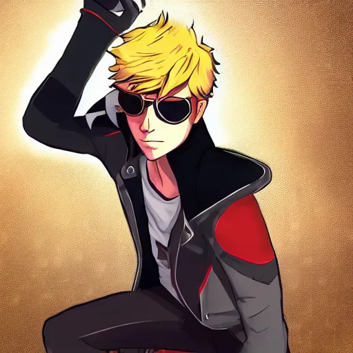 Prompt: dirk strider