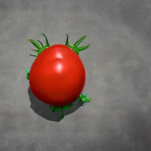 Prompt: President Trump as a giant tomato