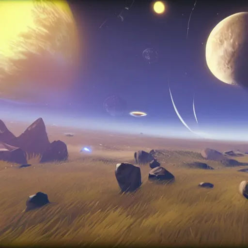 Image similar to no man's sky