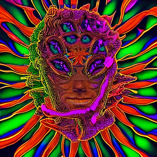 Prompt: cannabis hallucination of your own body crushing into a peaceful singularity, psychedelic, digital art, artstation