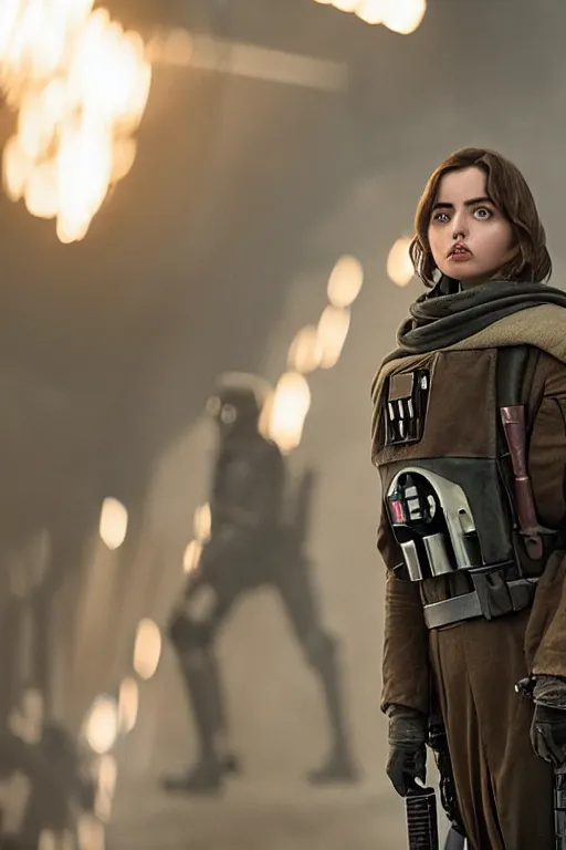 Image similar to Ana de Armas in Rogue One: A Star Wars Story (2016)