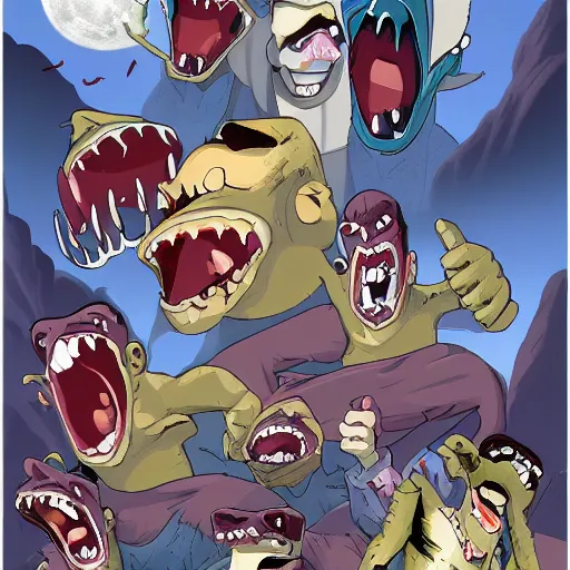 Image similar to Vampire Street Sharks