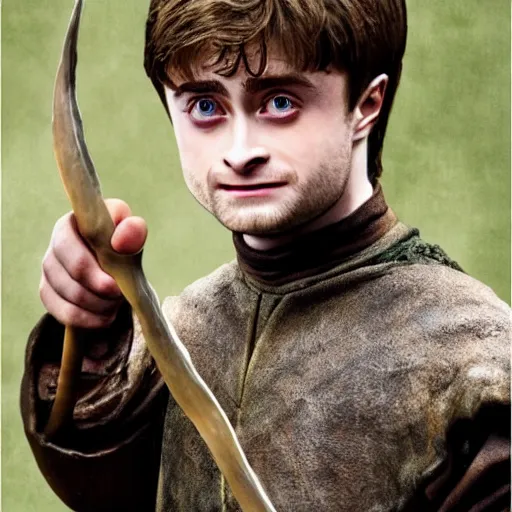 Image similar to daniel radcliffe as harry potter in game of thrones