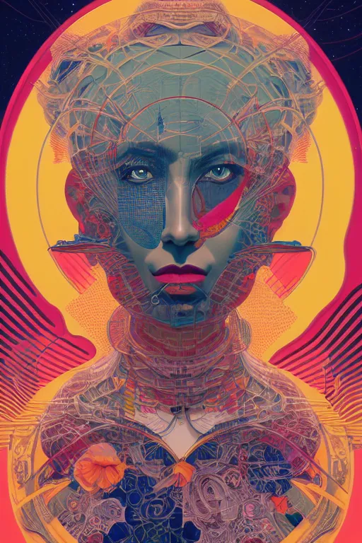 Image similar to portrait of godel's incompleteness theorem, by tristan eaton, victo ngai, peter mohrbacher, artgerm,